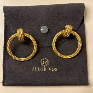 Julie Vos Doorknocker earrings